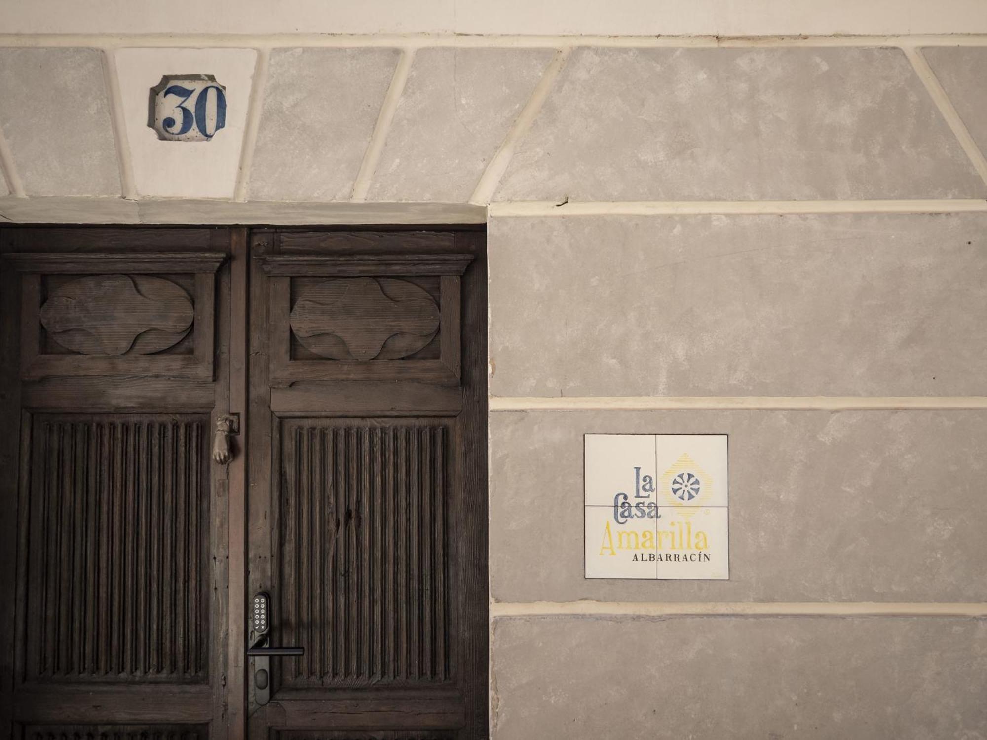 La Casa Amarilla Apartamento Enebro Albarracín エクステリア 写真