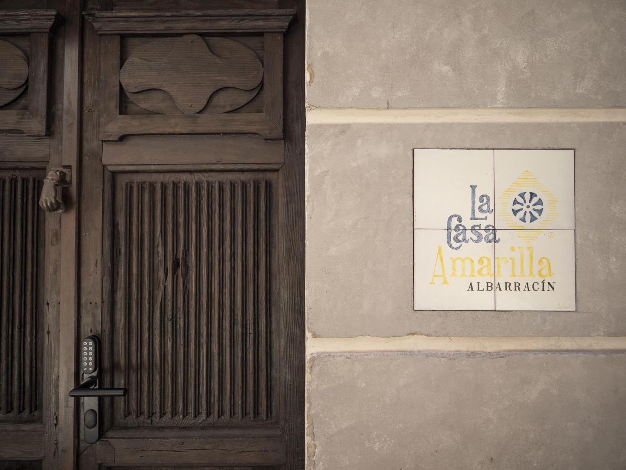 La Casa Amarilla Apartamento Enebro Albarracín エクステリア 写真